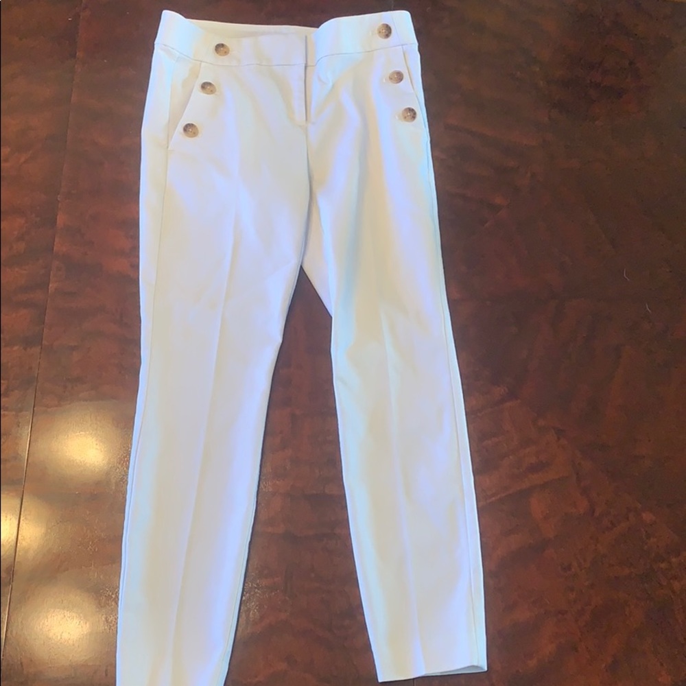 Loft white pants